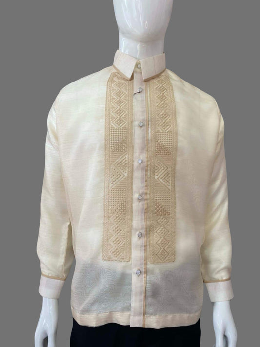 Barong Tagalog in Organza with Fine Elegant Embroidery | Barong Republic