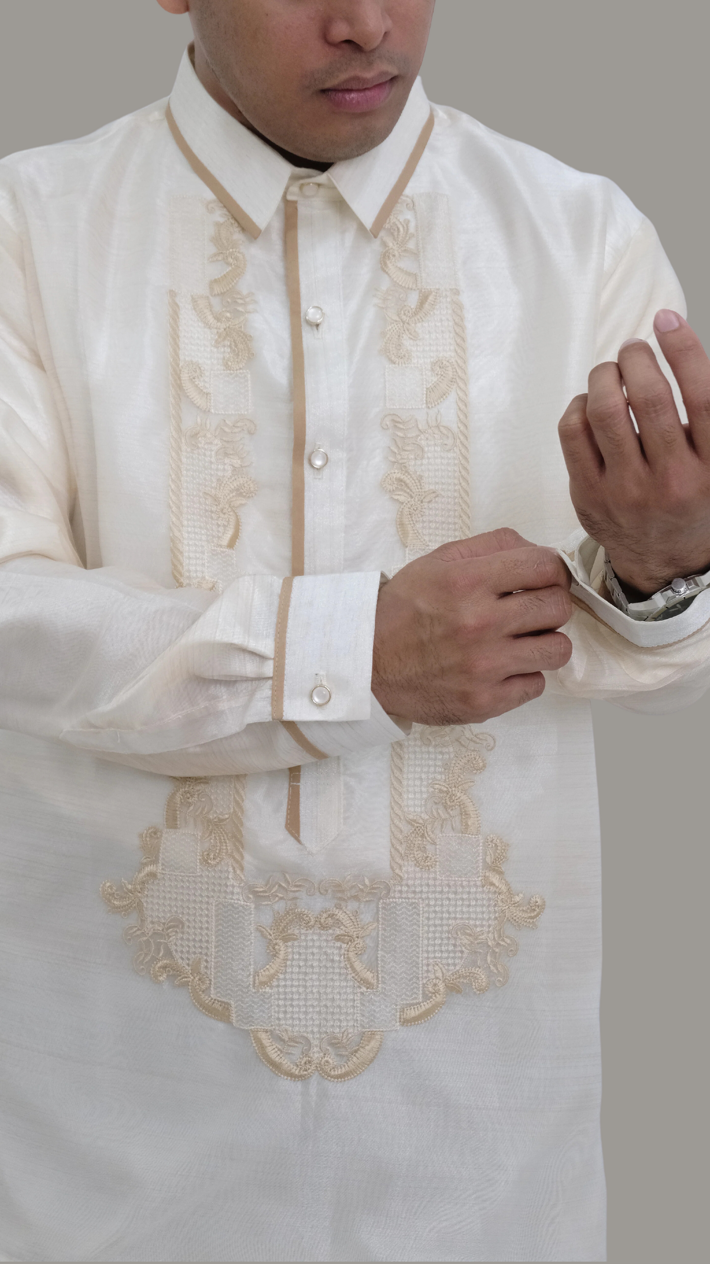 Pure Premium White Barong Tagalog | Barong Republic