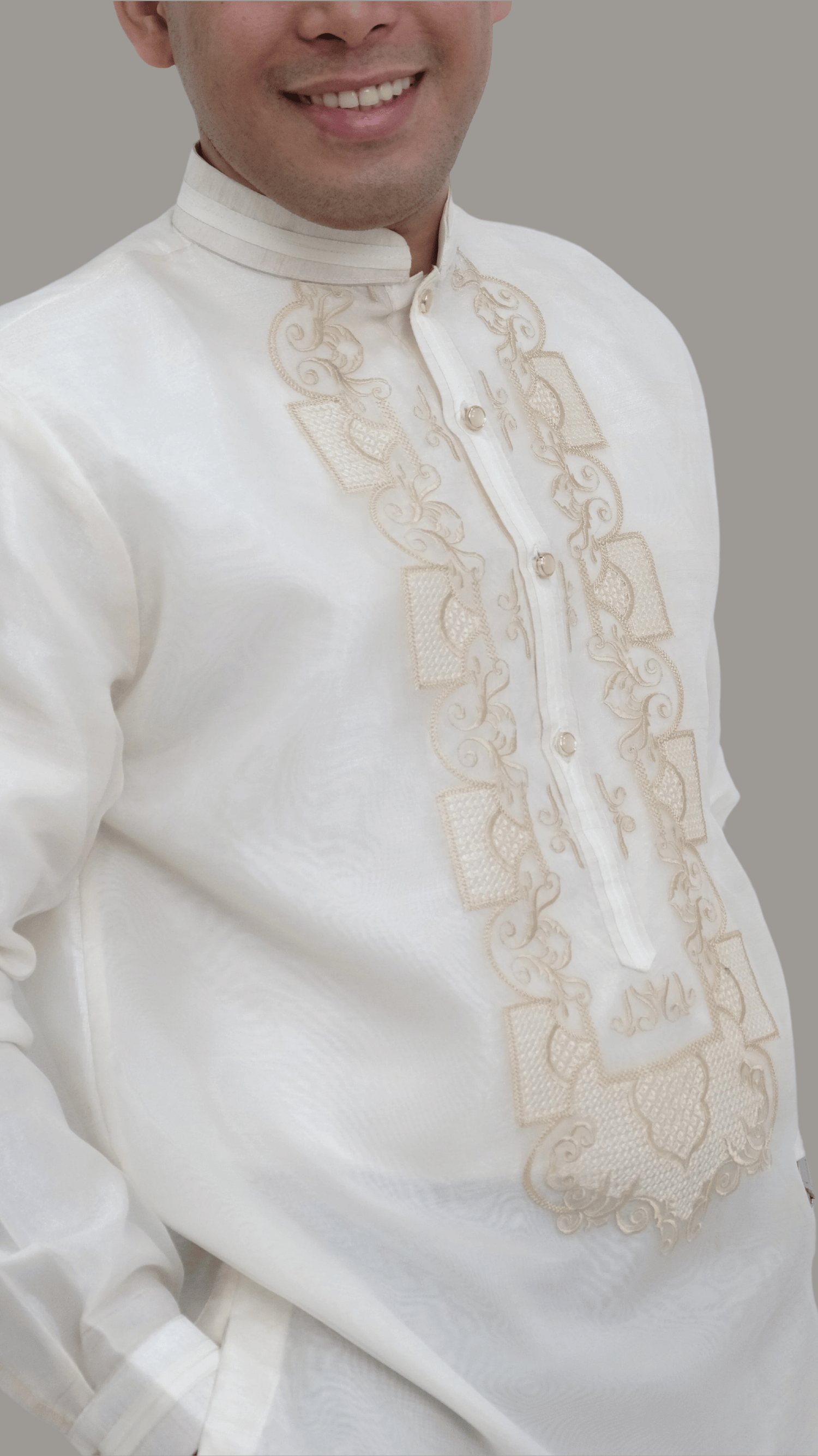 White Classic Barong Tagalog | Barong Republic
