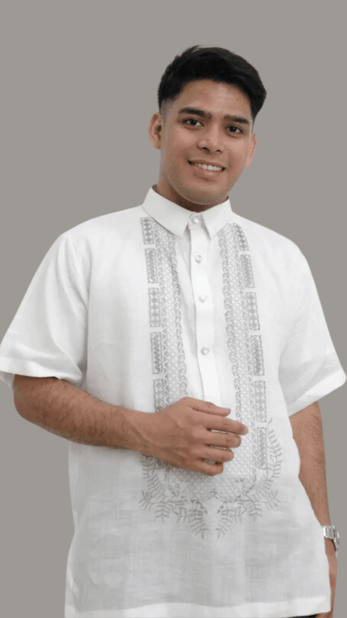 Men's Casual Premium Cocoon Barong Tagalog | Barong Republic