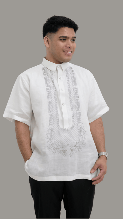 Men's Casual Premium Cocoon Barong Tagalog | Barong Republic