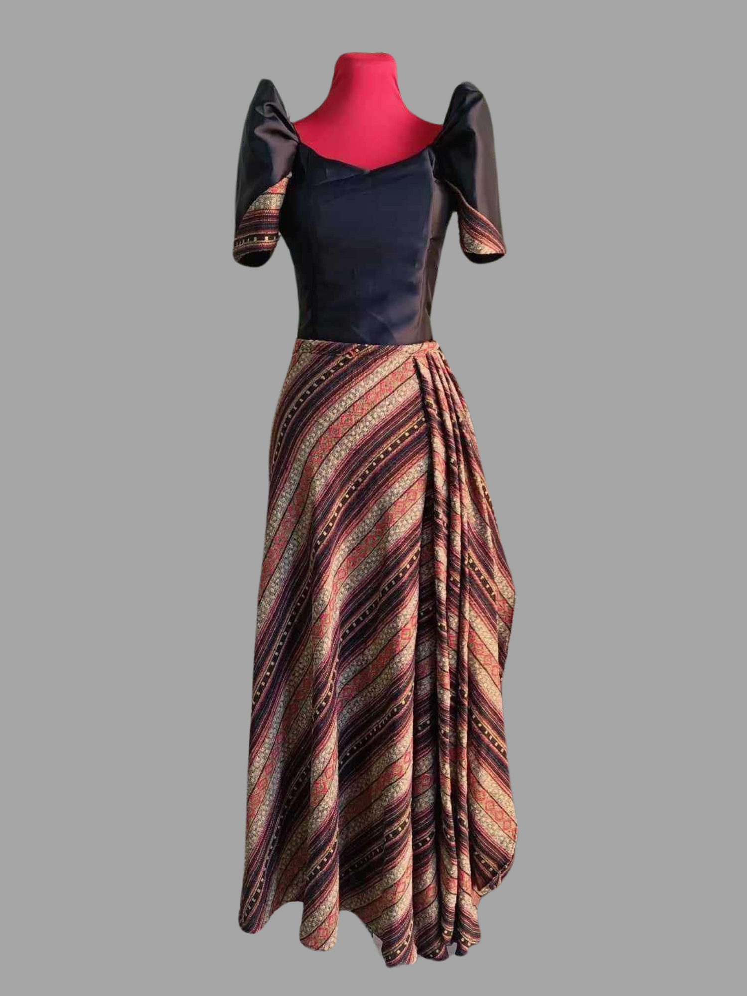 Modern Filipiniana Dress with Ethnic Flair | Barong Republic